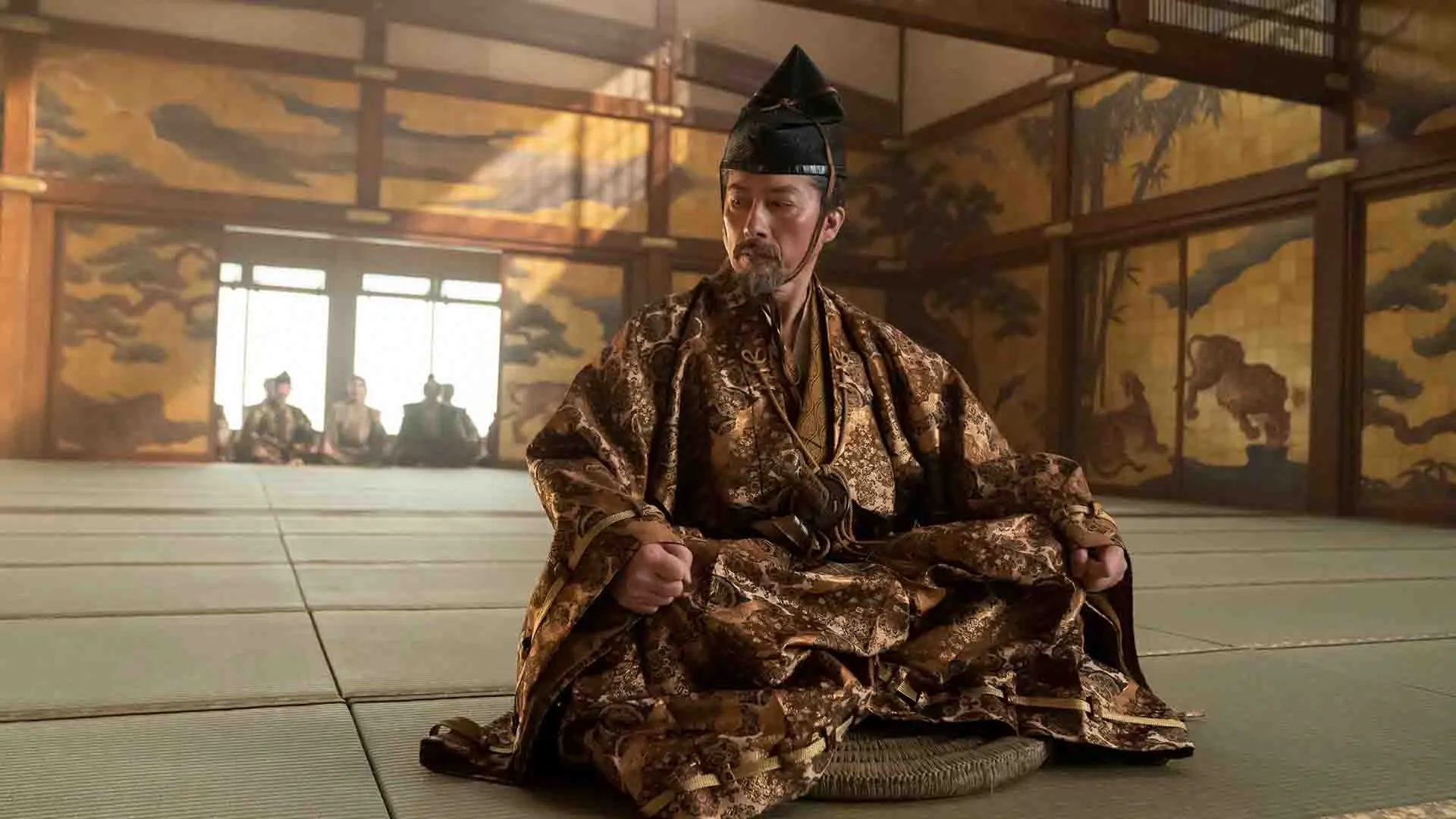 هیرویوکی سانادا در در نقش ارباب یوشی توراناگا در سریال shogun