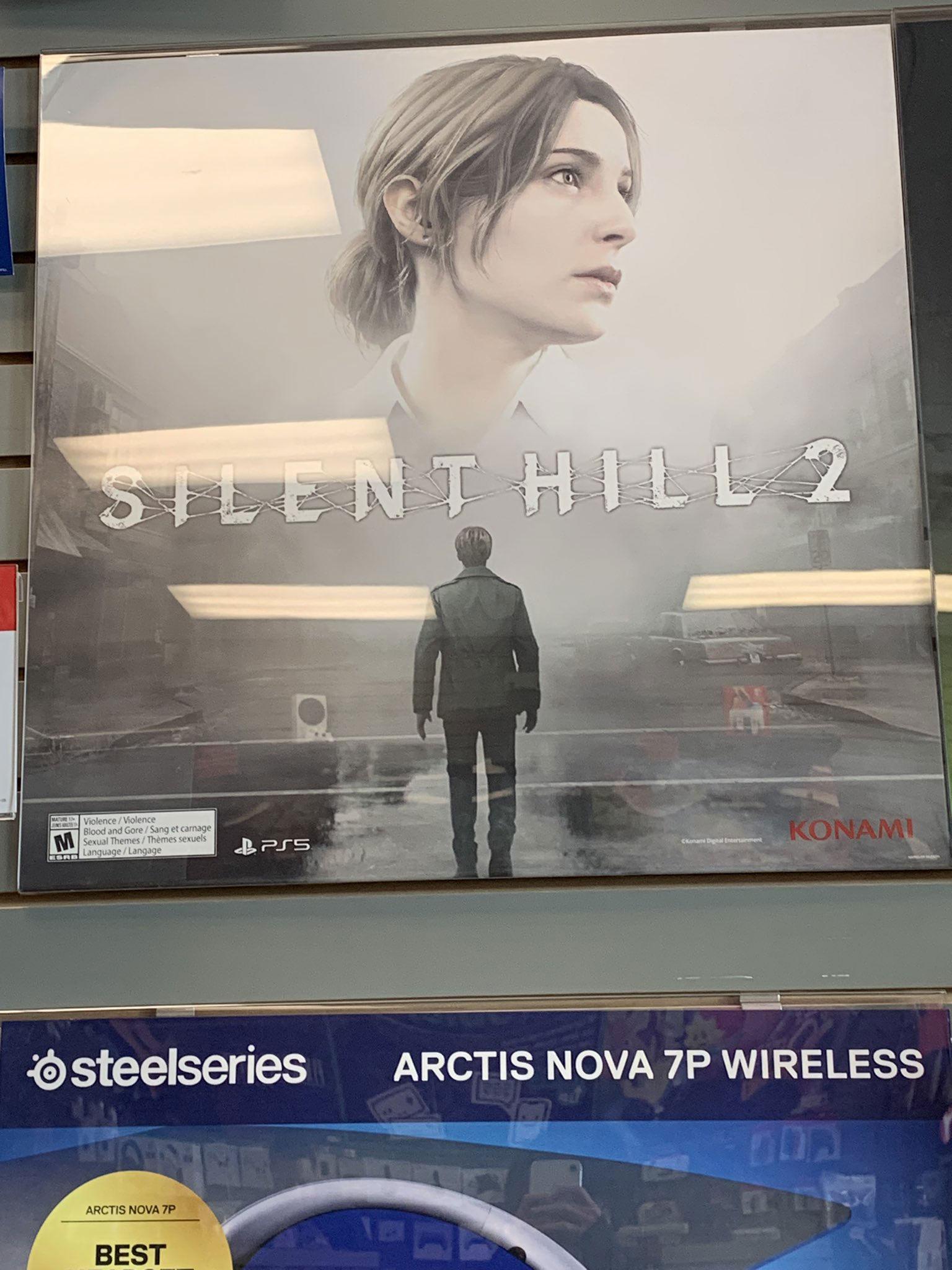 پوسترهای Silent Hill 2 Remake در فروشگاه گیم‌استاپ