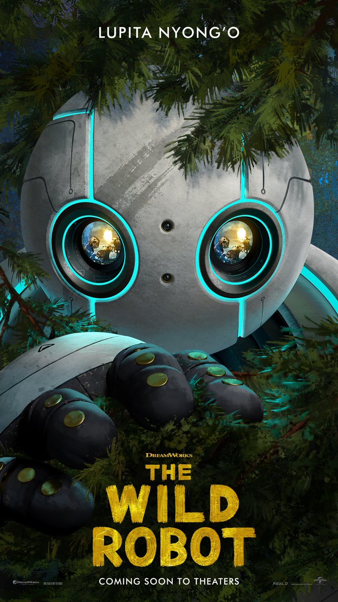 اولین پوستر انیمیشن The Wild Robot