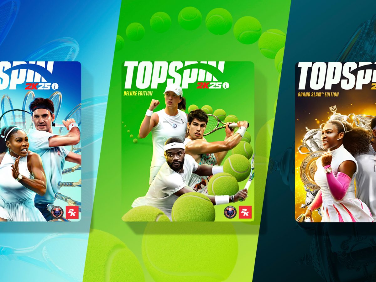 نسخه های مختلف بازی TopSpin 2K25