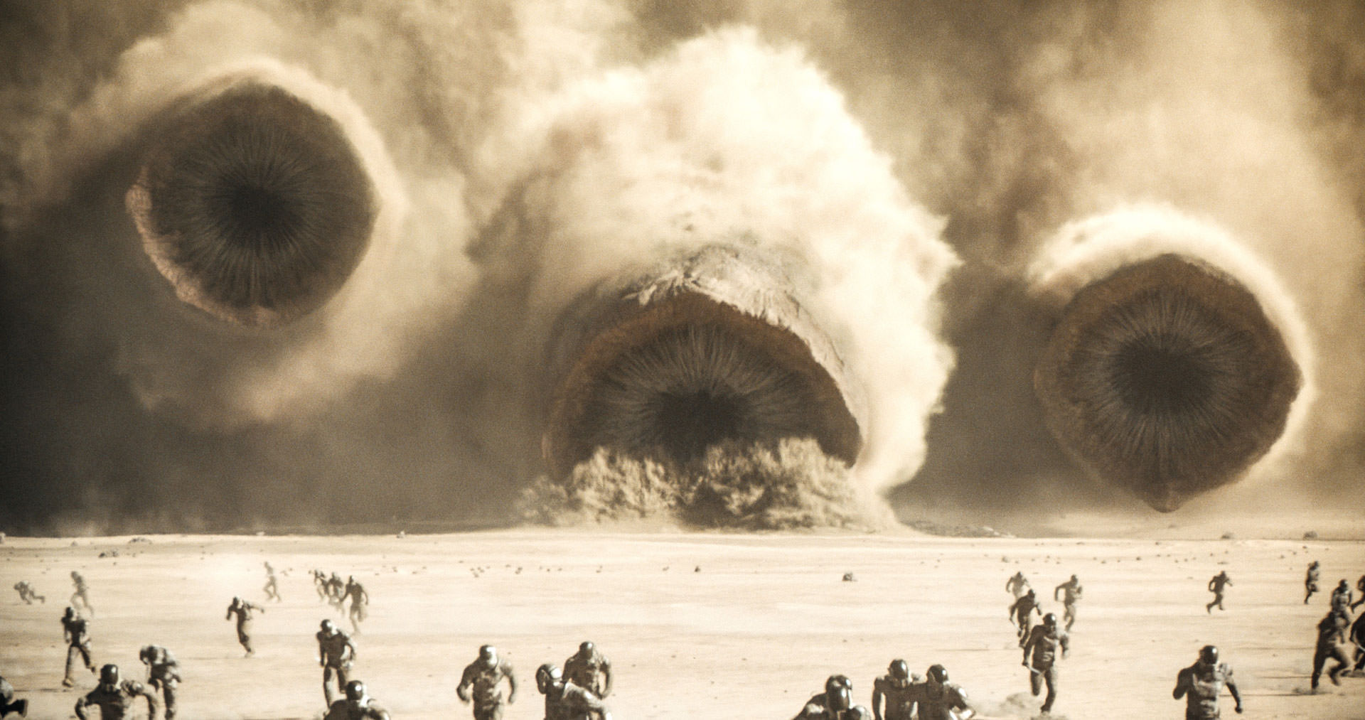 حمله کرم شنی در فیلم Dune 2