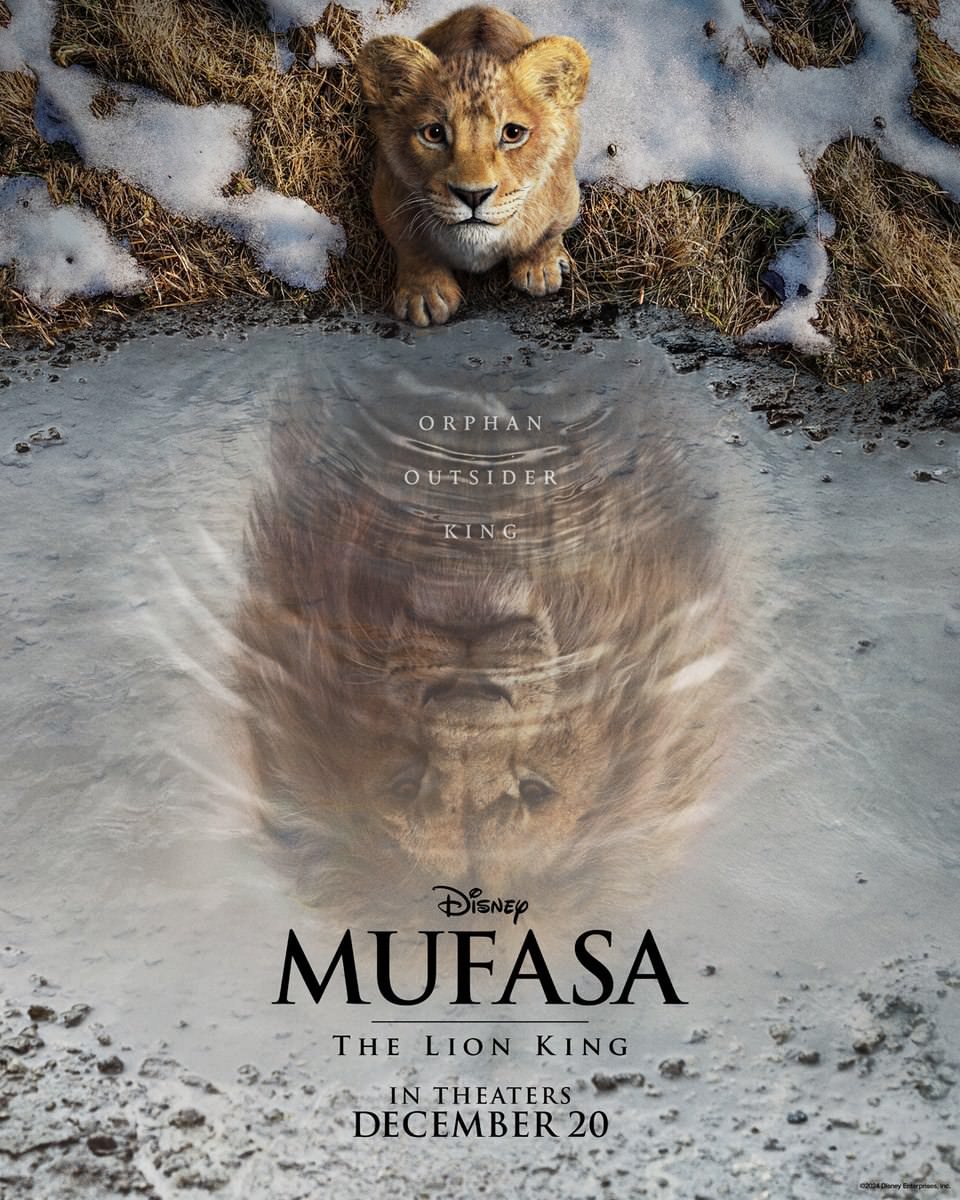 اولین پوستر فیلم Mufasa: The Lion King 