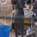 لباس جدید شخصیت گوست در پشت صحنه فیلم Thunderbolts 
