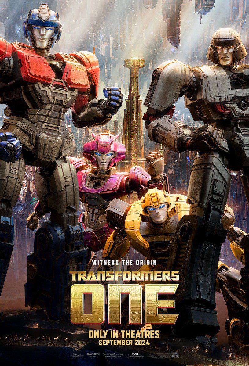 اولین پوستر انیمیشن Transformers One