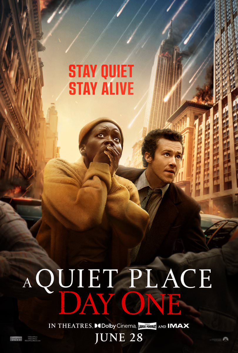 پوستر جدید فیلم A Quiet Place: Day One را
