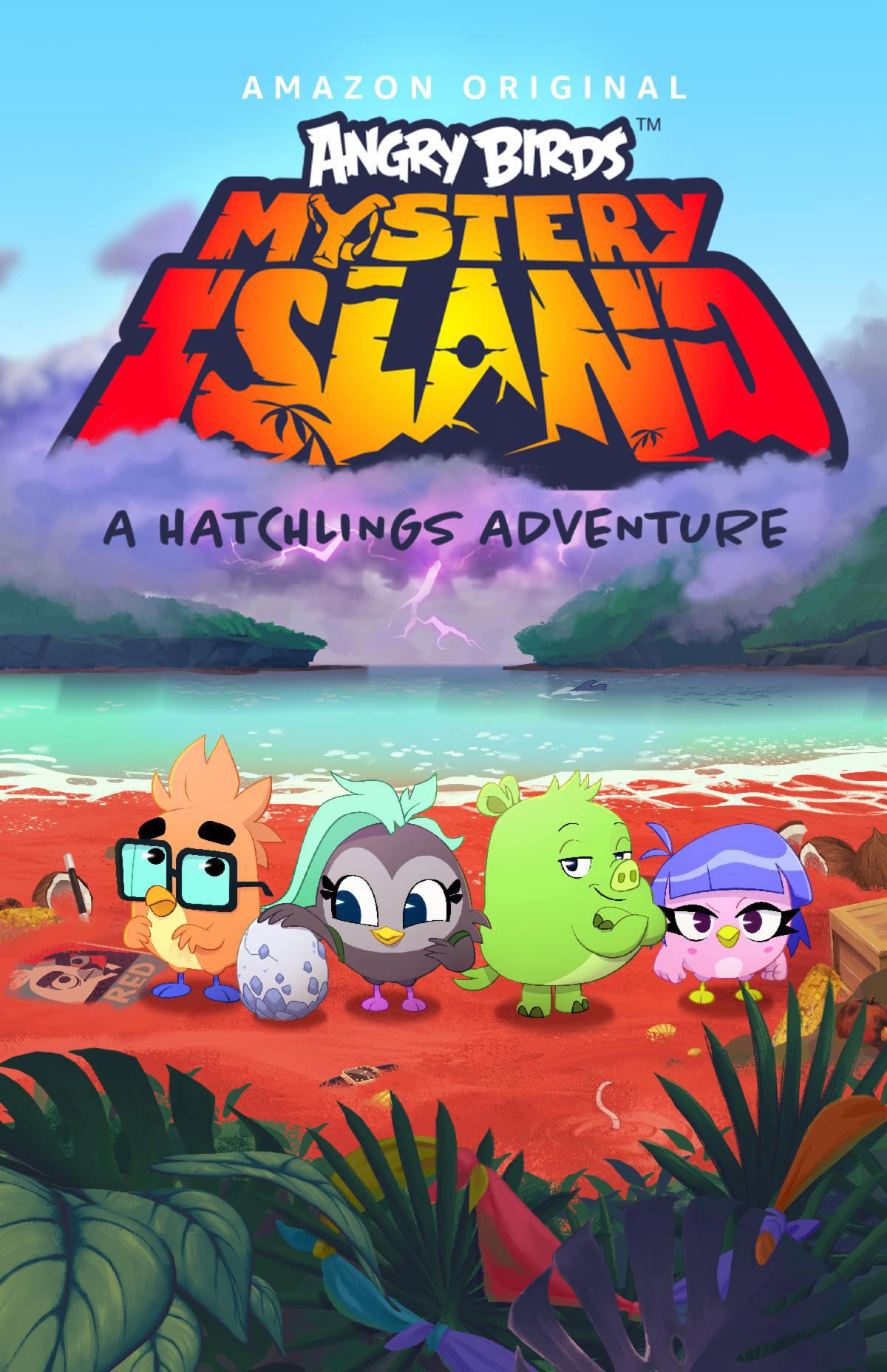پوستر انیمیشن سریالی Angry Birds Mystery Island