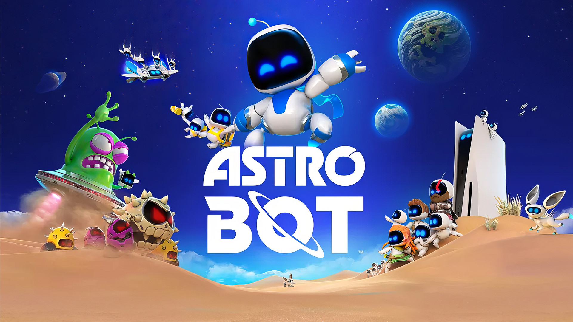 بازی Astro Bot حجم بالایی روی پلی استیشن 5 دارد