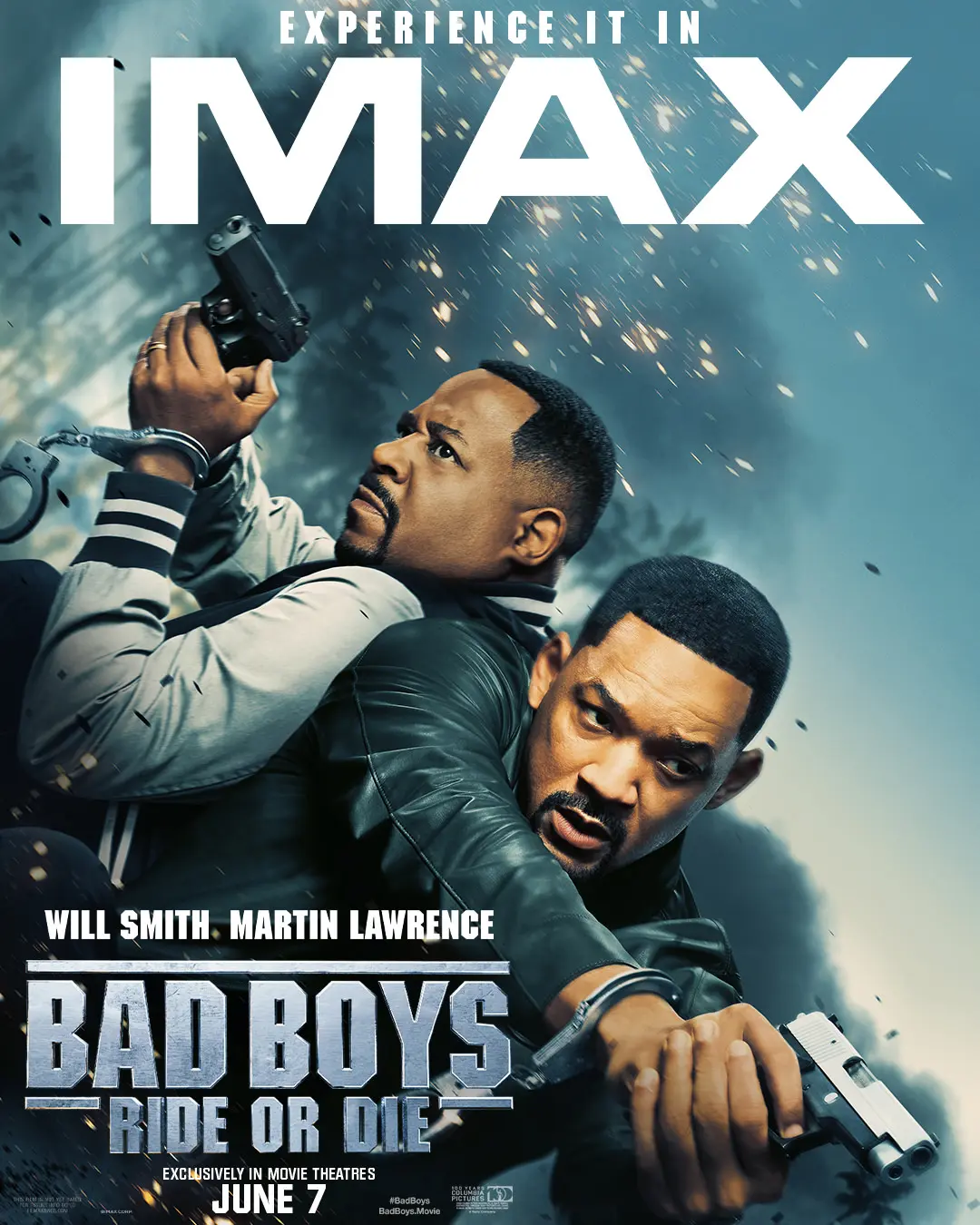 پوستر آی‌مکس فیلم Bad Boys: Ride or Die 
