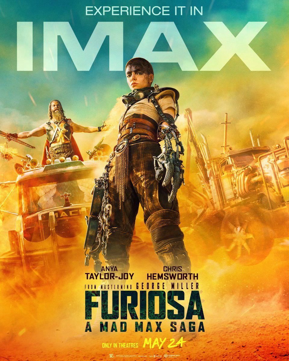 پوستر فیلم Furiosa برای IMAX
