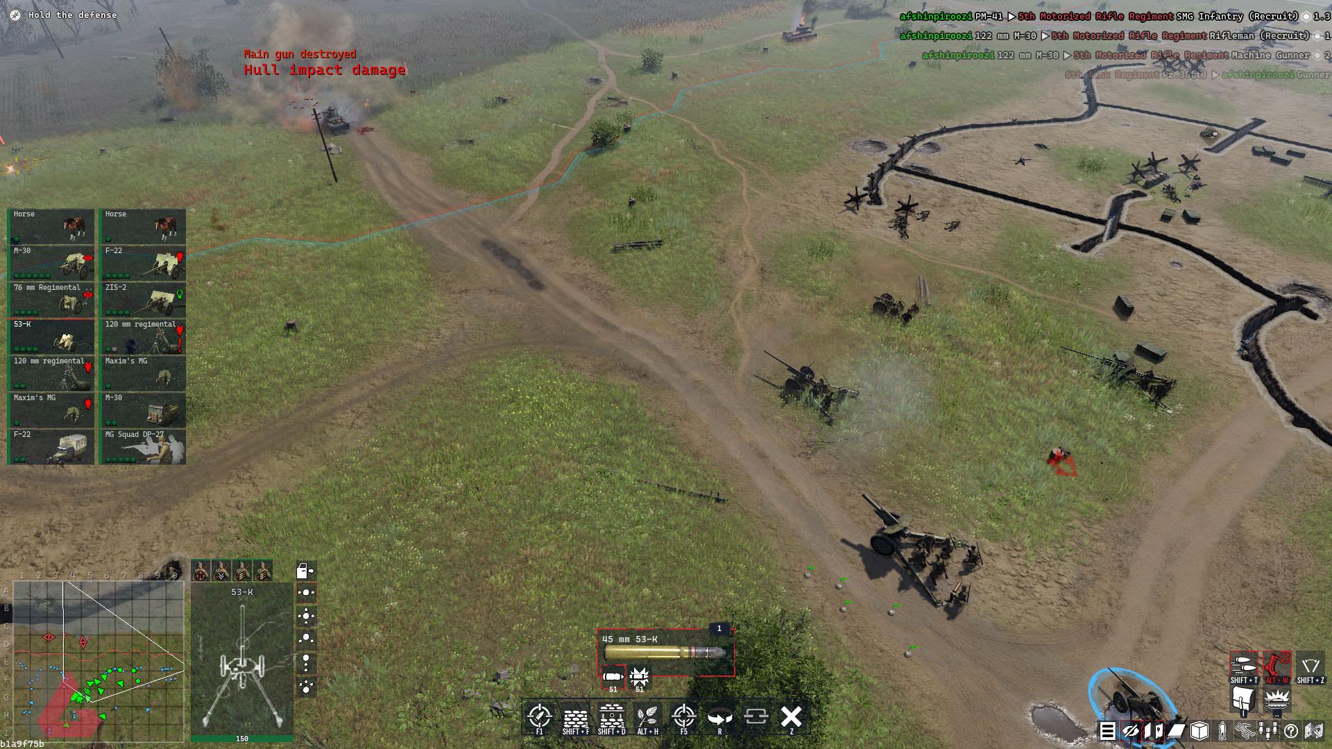 نبرد با تانک‌ها در بازی Men of War 2