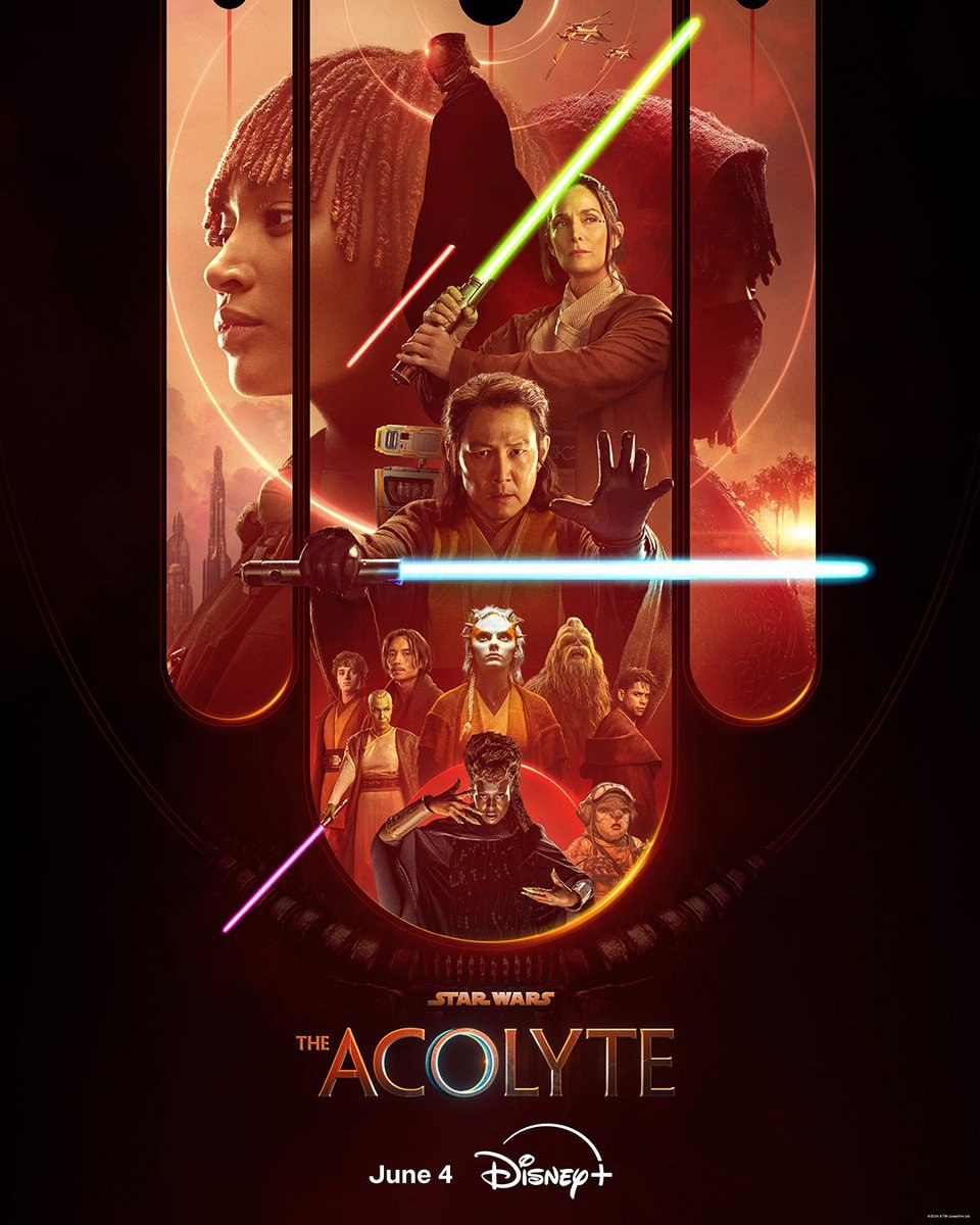پوستر جدید سریال The Acolyte از دنیای جنگ ستارگان