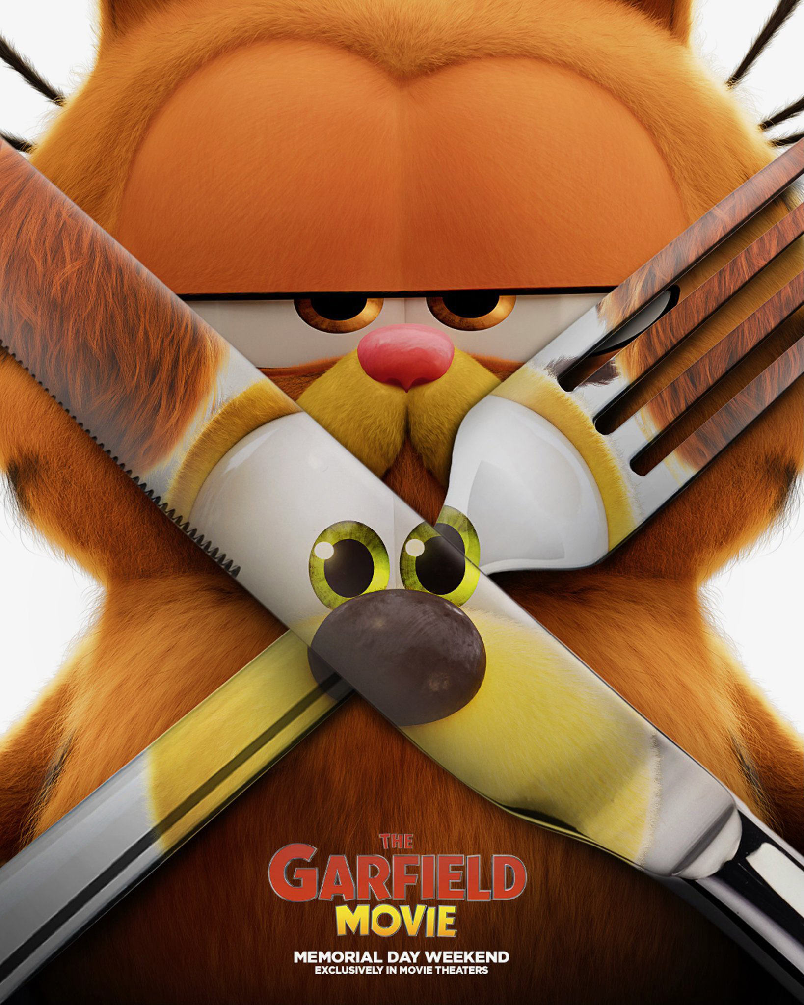 پوستر انیمیشن The Garfield Movie