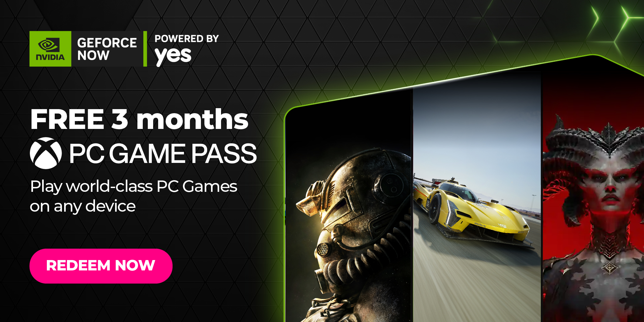 ارائه اشتراک سه ماهه رایگان PC Game Pass برای کاربران گرافیک Nvidia
