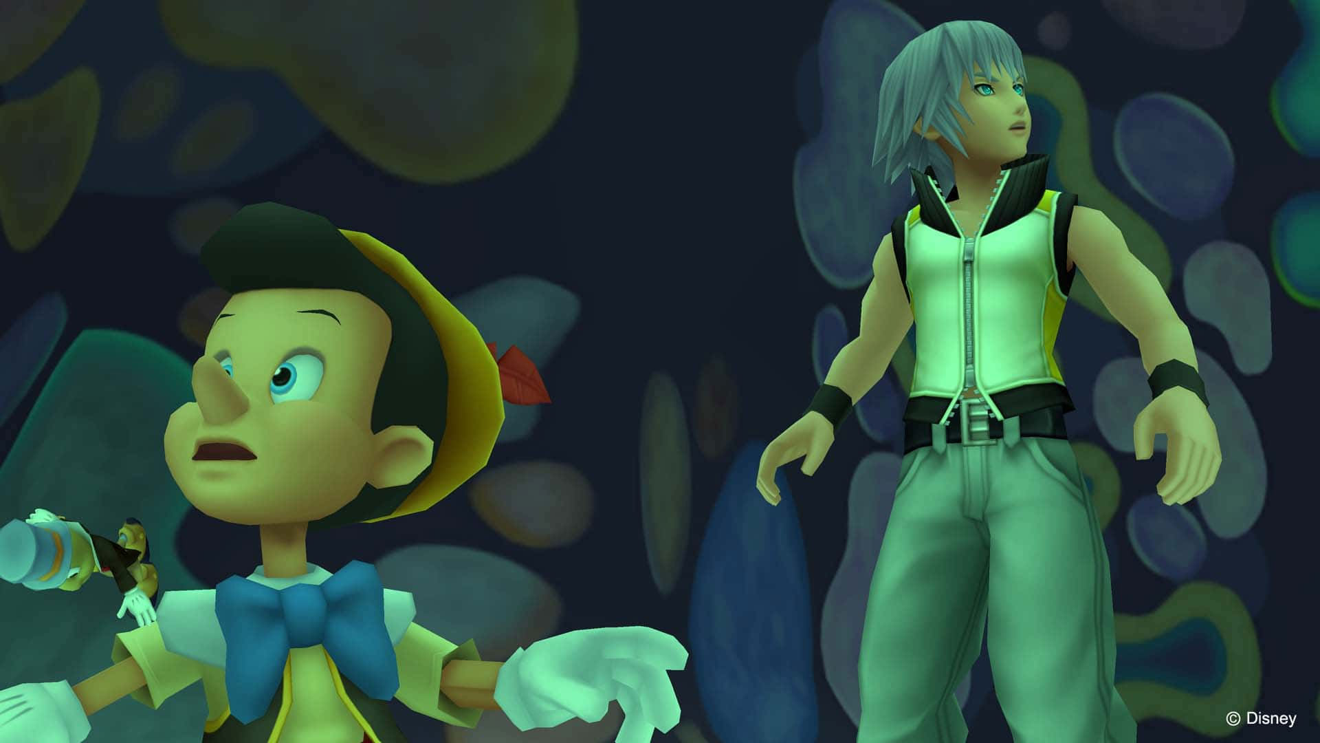 ریکو و پینوکیو در Kingdom Hearts 2.8 Final Chapter