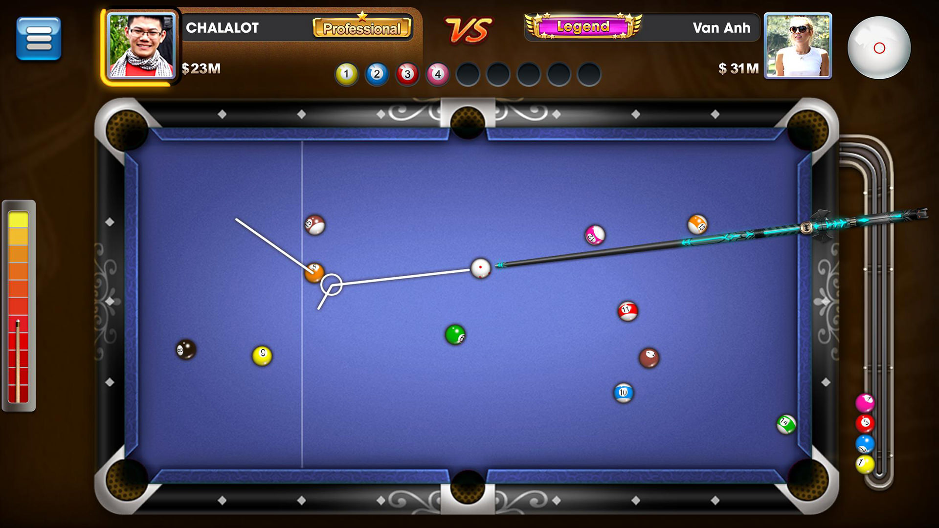 بازی اندروید Pool Tour - Pocket Billiards