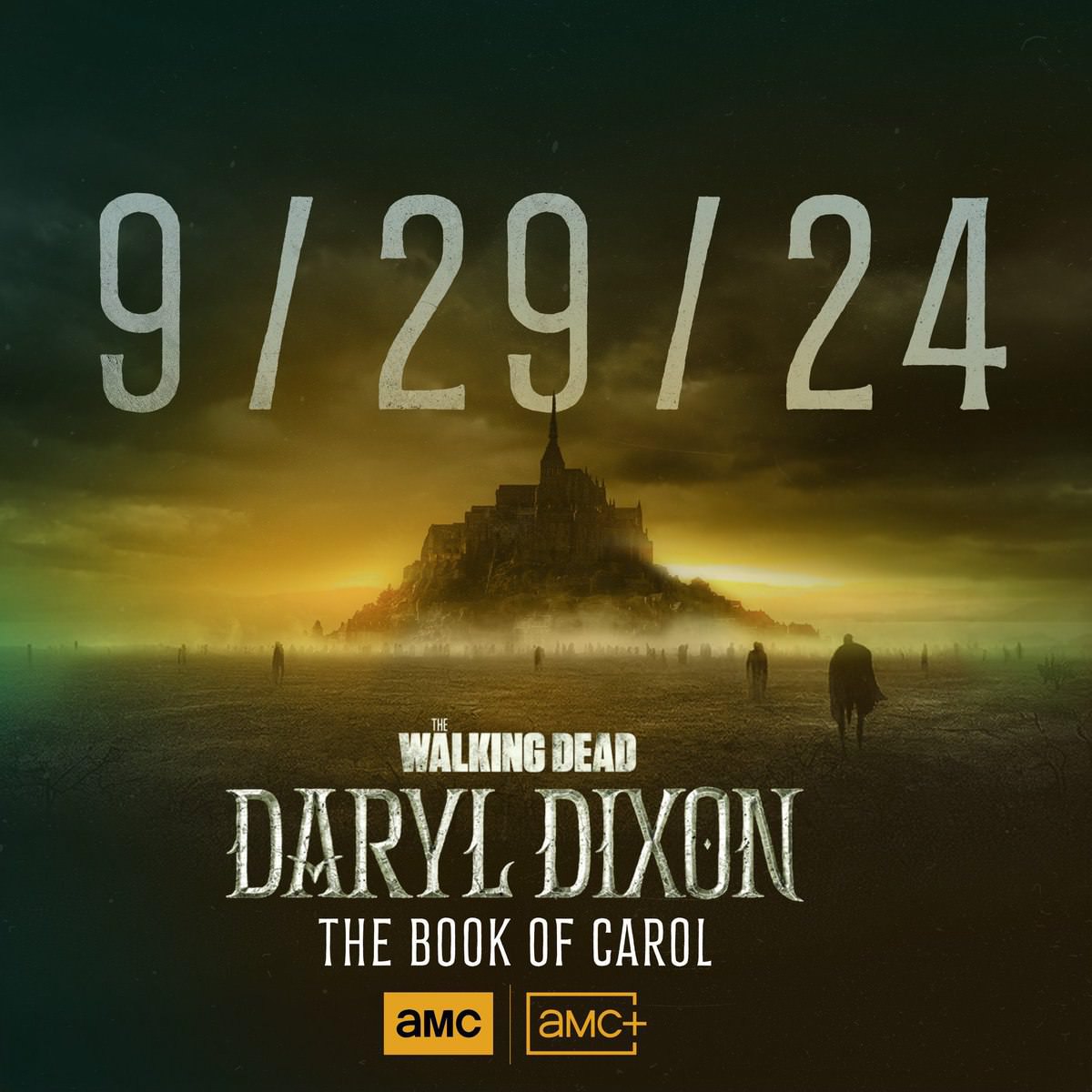 پوستر تاریخ پخش فصل دوم سریال The Walking Dead: Daryl Dixon 