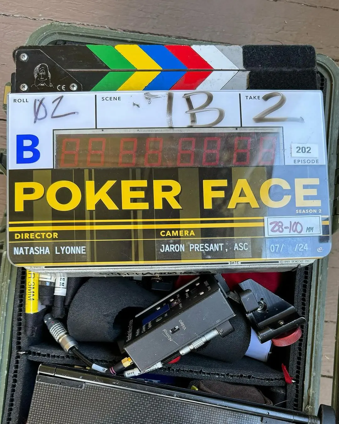 کلاکت فیلم‌برداری فصل دوم سریال Poker Face 