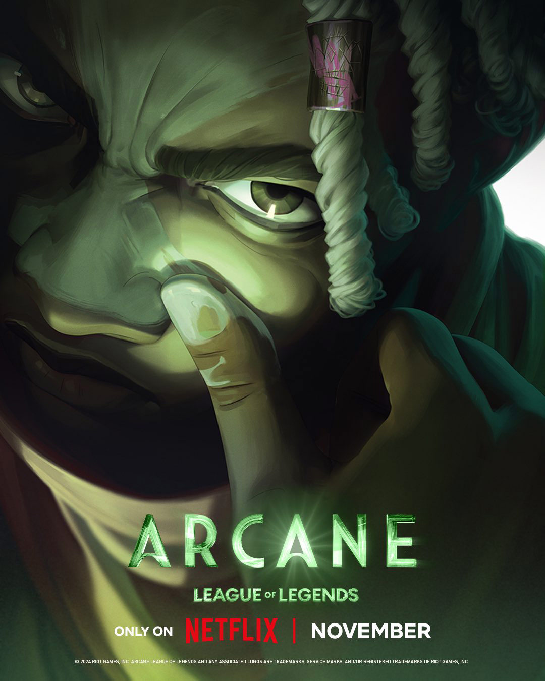 پوستر فصل دوم انیمیشن سریالی Arcane