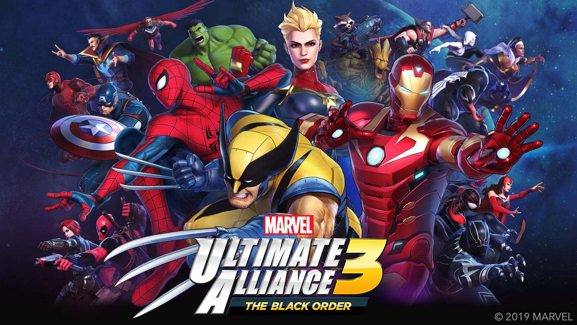 پوستر بازی Marvel Ultimate Alliance 3