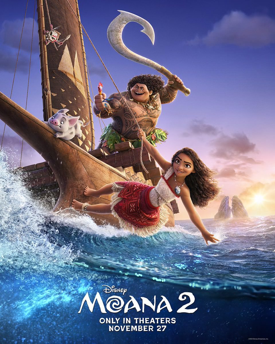 پوستر جدید انیمیشن Moana 2