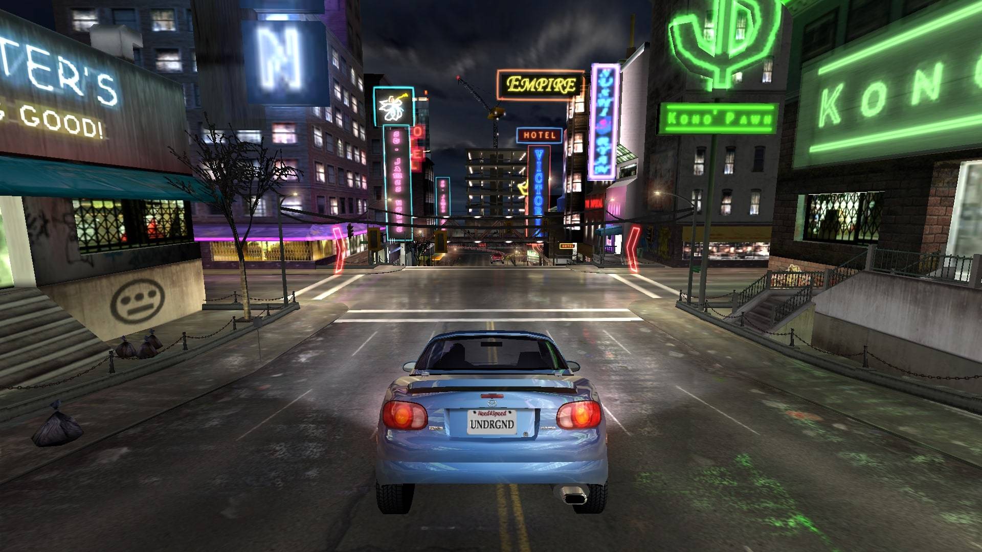 مرکز شهر بازی Need for Speed: Underground