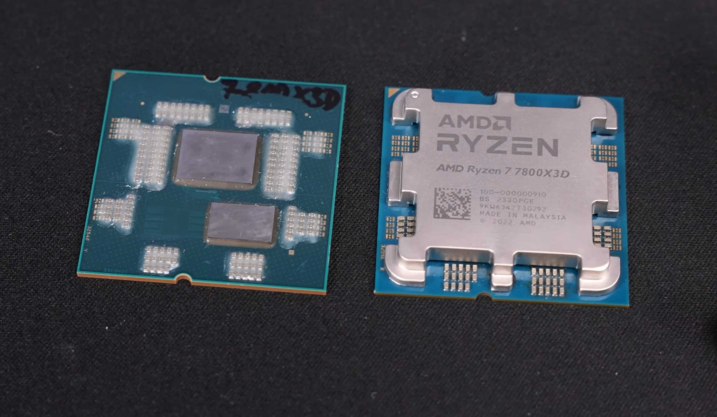 پردازنده تقلبی Ryzen 7 7800X3D