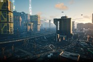 کارخانه‌ها و ساختمان‌های بزرگ در Cyberpunk 2077