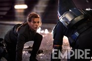 اسکارلت جوهانسون در نقش ناتاشا رومانف در برابر تسک مستر در فیلم Black Widow / بلک ویدو