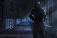 لیان کندی در راهروی یک ساختمان در انییمشن Resident Evil: Infinite Darkness