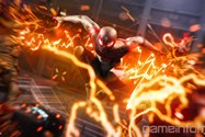مایلز مورالس در حال پیکار با دشمنان در بازی Marvel’s Spider-Man: Miles Morales 