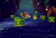 کرش در هنگام گذشتن از جعبه های موجود در بازی Crash Bandicoot 4: It’s About Time