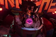 ماسک قدرت بنفش و یکی از باس های بازی Crash Bandicoot 4