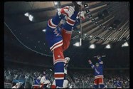 نمایی از خوشحالی بازیکنان در بازی NHL 21